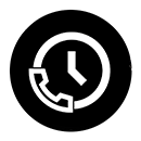 Termin- und Rückrufsystem Icon